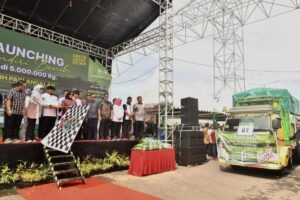 Program Mandiri Benih Padi Andalan 2025: 300-an Truk Distribusikan Benih ke Kabupaten Kota