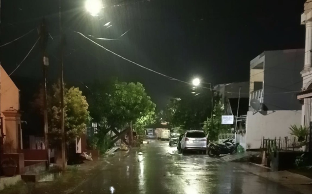 Hujan Deras Guyur Makassar, RT 005 RW 006 Gunung Sari Pastikan Wilayahnya Aman