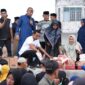 Bupati Kabupaten Sidenreng Rappang, Syaharuddin Alrif, mengunjungi sekaligus membuka kegiatan Pasar Murah Ramadan yang digelar di Sport Centre Rappang, Kecamatan Panca Rijang
