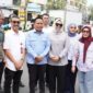 Komisi B DPRD Kota Makassar bersama Pelaksana Tugas (Plt) Direksi Perumda Air Minum Makassar meninjau langsung jaringan pipa air di Jalan Urip Sumoharjo