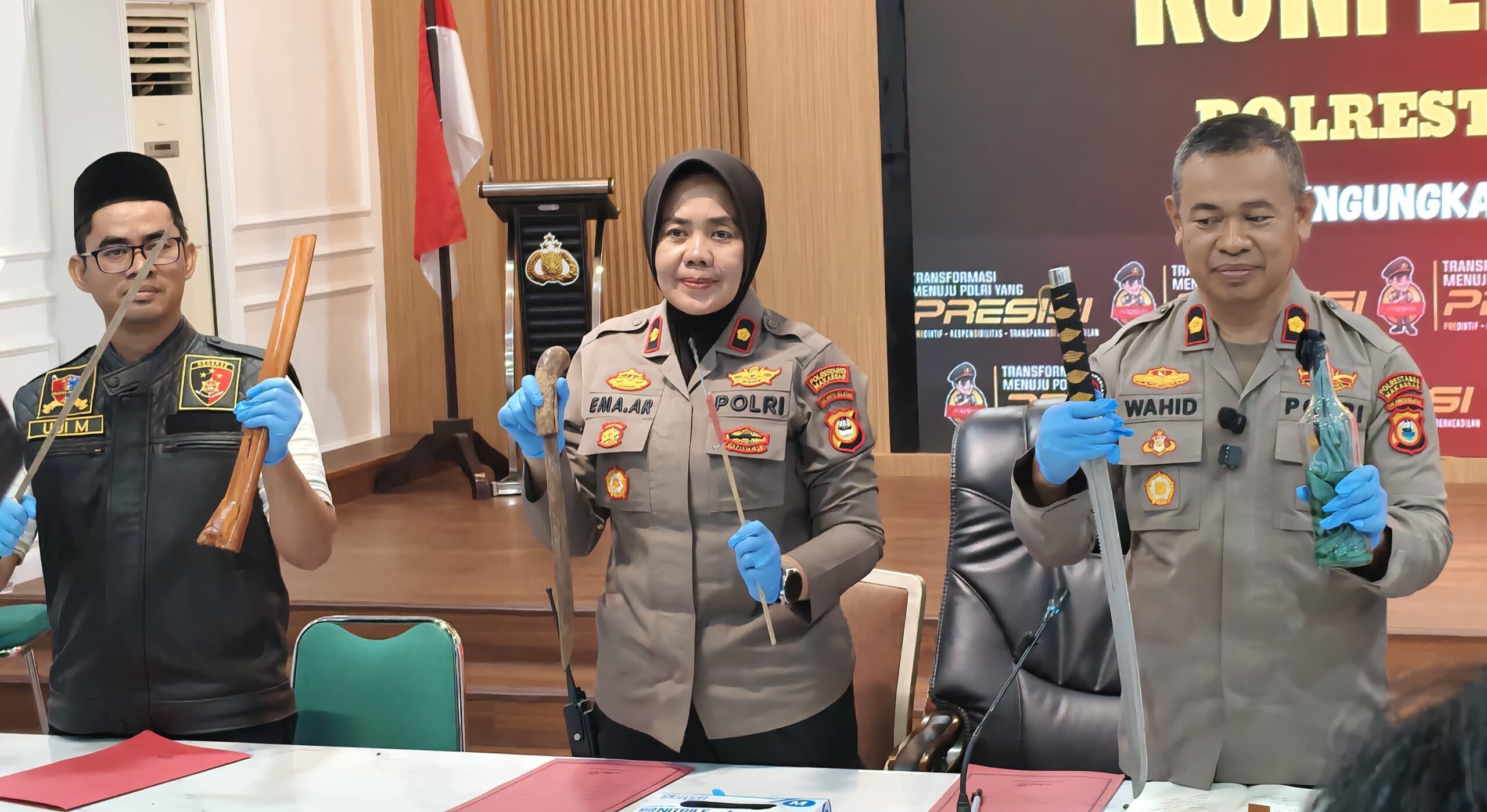 Bubarkan Tawuran Geng Motor, Polisi Amankan 7 Pemuda, Motor hingga Samurai