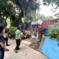 Lapak Berdiri 25 Tahun di Atas Drainase Jalan Kartini Ditertibkan
