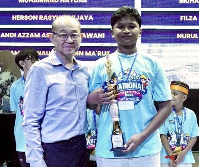 Siswa SMP IT Al Biruni Mandiri Karunrung Makassar, Herson Rasyha Wijaya (13), akan mewakili Indonesia pada ajang kompetisi mental aritmatika tingkat dunia yang digelar di Panama, Amerika Tengah
