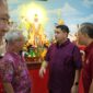 Wali Kota Makassar, Munafri Arifuddin, meresmikan Tempat Ibadah Tridharma (TITD) Ji Li Gong yang berada di Gedung Yayasan Dewa Makmur Sentosa, Jalan Gunung Lokon, Kelurahan Lariang Bangi