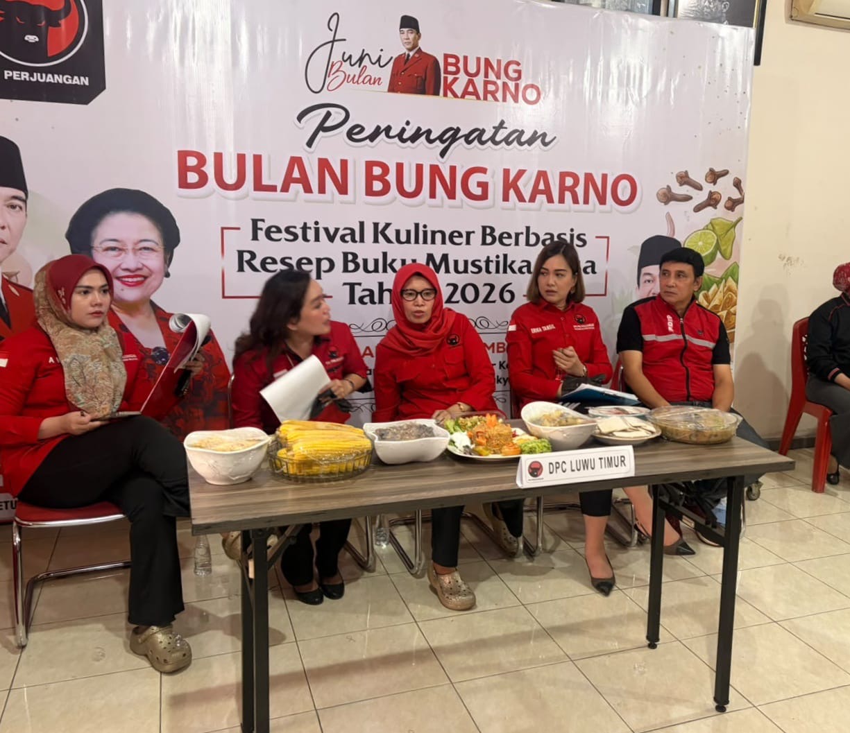 PDIP Sulsel Gelar Festival Kuliner Mustika Rasa, RPG Sebut Nasi Goreng Simbol Persatuan Bangsa