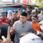 Wali Kota Makassar, Munafri Arifuddin, meninjau langsung lokasi kebakaran di Jalan Sultan Abdullah, Kelurahan Tallo