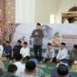 Wali Kota Makassar, Munafri Arifuddin, bersama Ketua TP PKK Kota Makassar, Melinda Aksa, menghadiri Peringatan Maulid Nabi Muhammad SAW 1448 H/2026 M bertajuk Maulid Berbagi Gembira, di Masjid Al-Kautsar Citraland Tallasa City
