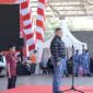 Wali Kota Makassar Munafri Arifuddin memimpin gladi bersih persiapan upacara tingkat Kota Makassar di Lapangan Karebosi