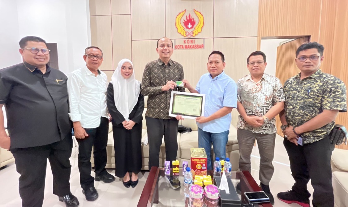 KONI Makassar Lindungi 943 Personel PORPROV 2026 dengan BPJS Ketenagakerjaan