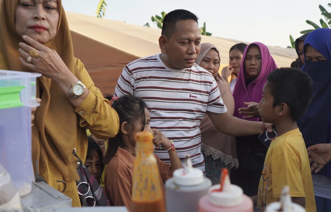 Jelang HUT RI, KONI Makassar Turun Bantu Korban Kebakaran di Tallo