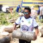 Bupati Sidrap Turun Langsung Bersihkan Kawasan Monumen Ganggawa