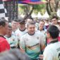 Mentan Amran dan Wali Kota Munafri Ramaikan Fun Walk Dies Natalis ke-70 Unhas