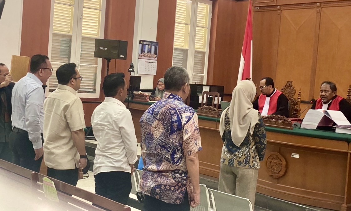 Empat mantan pimpinan DPRD Sulsel periode 2019-2024 hadir memberikan keterangan (DOK: RUANG.NEWS)