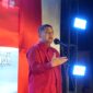 Wali Kota Makassar, Munafri Arifuddin alias Appi, saat menghadiri Pesta Rakyat Kecamatan Ujung Tanah dalam rangka memperingati HUT ke-81 Kemerdekaan Republik Indonesia