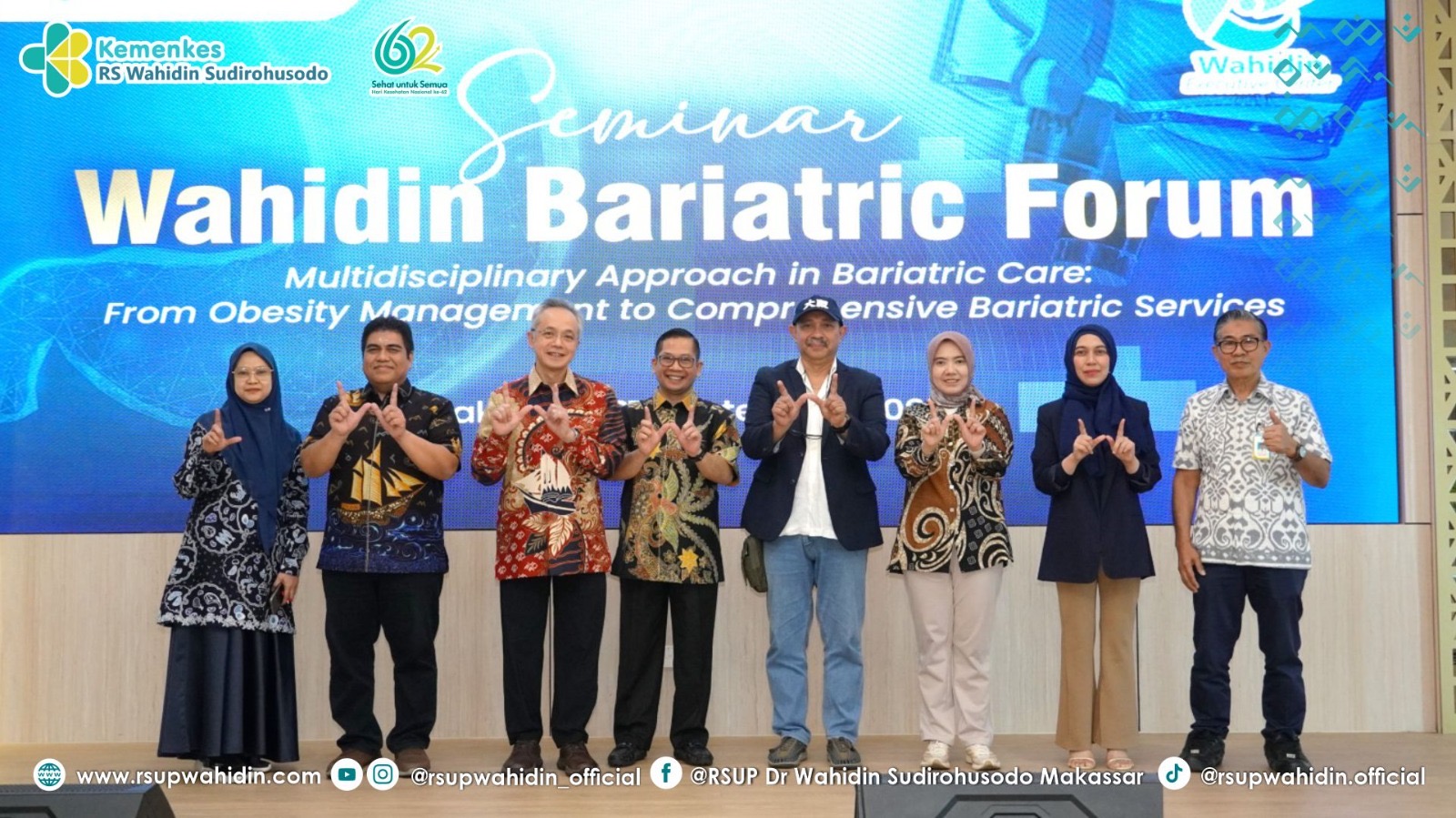 RSUP Wahidin Luncurkan Layanan Bariatrik untuk Tangani Obesitas