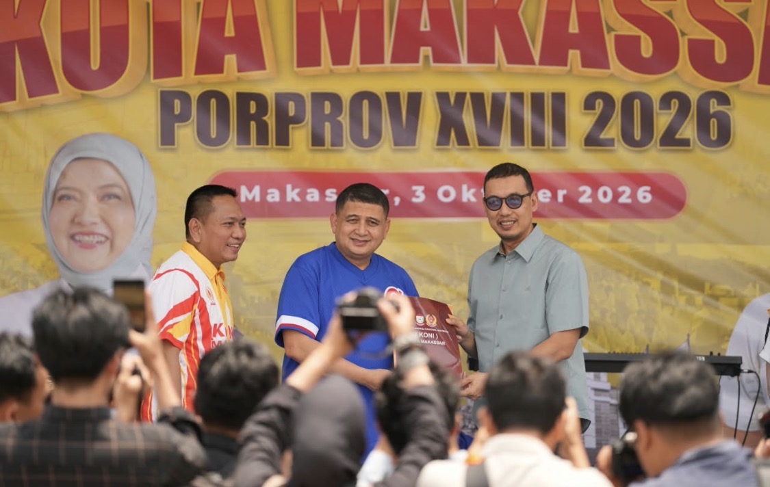 KONI Makassar Andalkan 45 Cabor di Porprov Sulsel 2026
