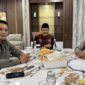 Menteri Sosial (Mensos) RI Saifullah Yusuf atau Gus Ipul, Wakil Ketua Komisi V DPR RI Andi Iwan Darmawan Aras, serta Anggota DPRD Sulsel Sultan Takang (DOK: RUANG.NEWS)