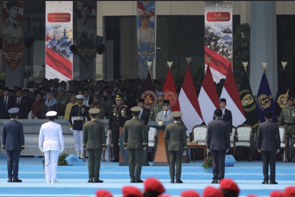 Prabowo Tegaskan TNI Harus Selalu Dekat dengan Rakyat