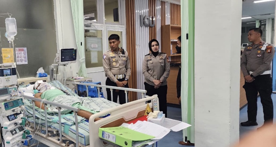 Polisi Amankan Terduga Pelaku Tabrak Lari di Poros Malino Gowa