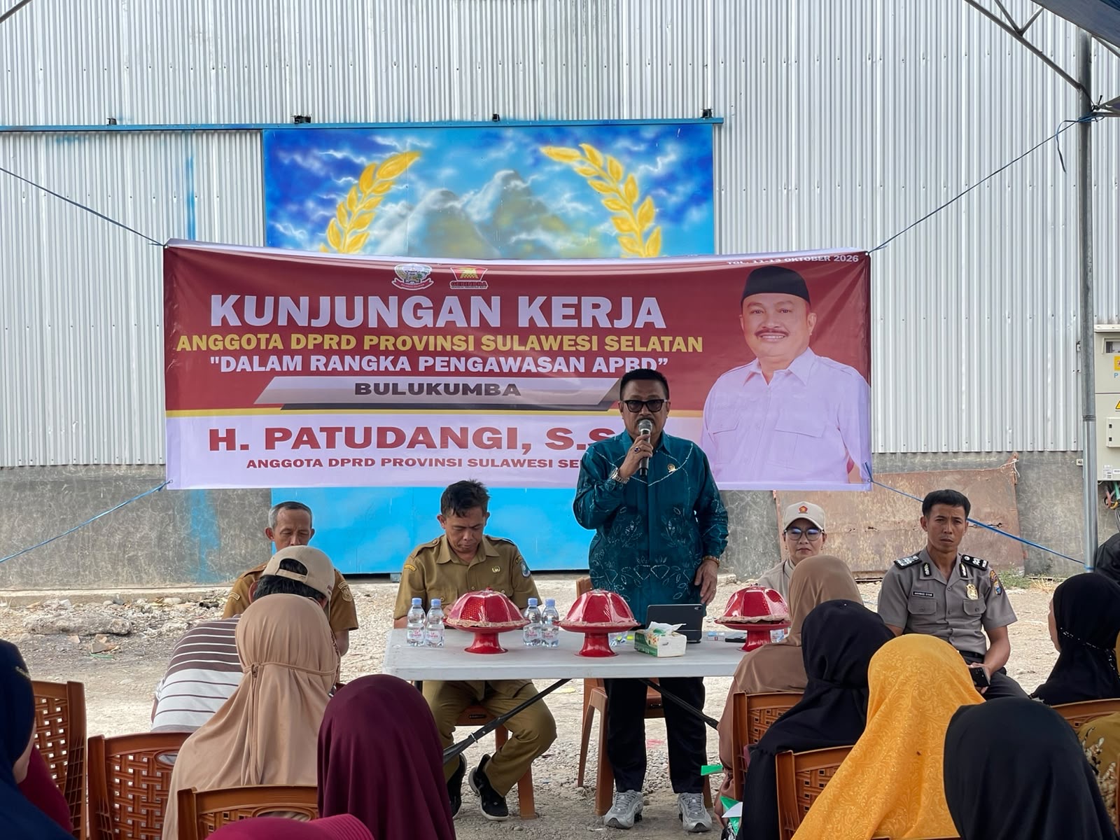 Pengawasan APBD Sulsel, Patudangi Terima Keluhan Infrastruktur Pertanian di Ujungloe